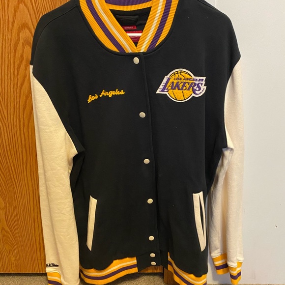 lakers varsity jacket